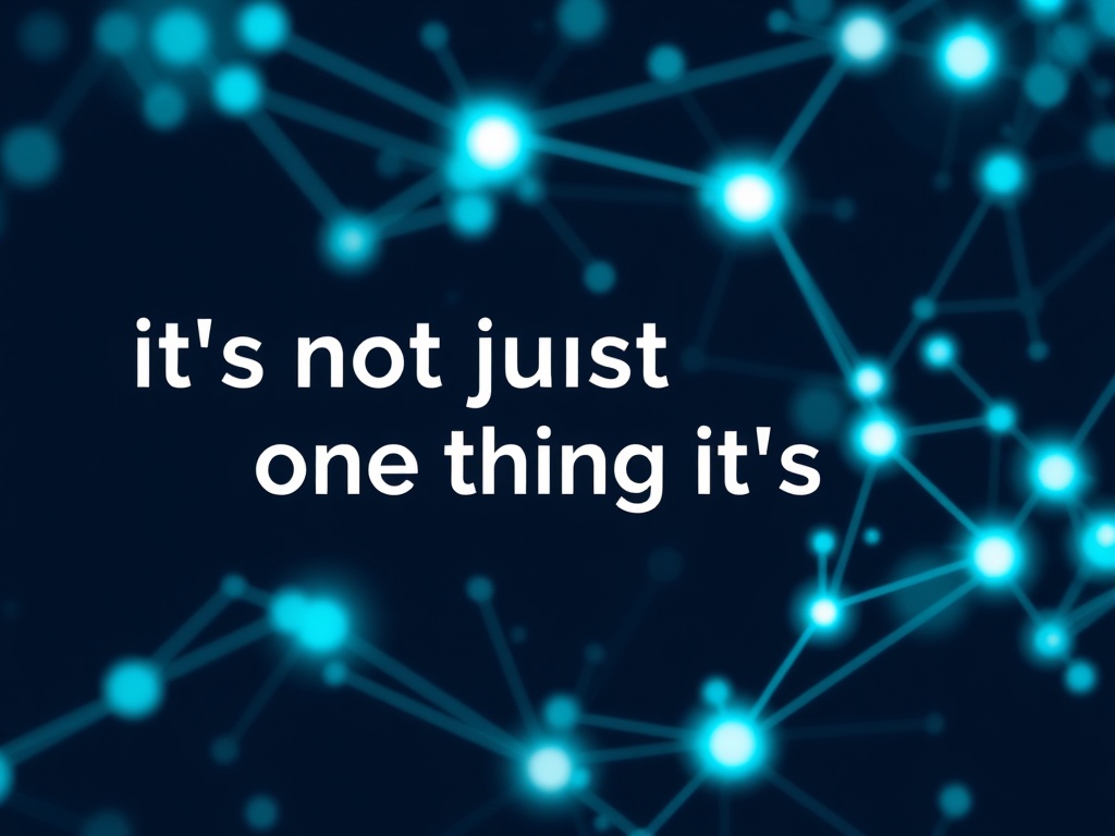 it’s not just one thing it’s — AI-generated cover