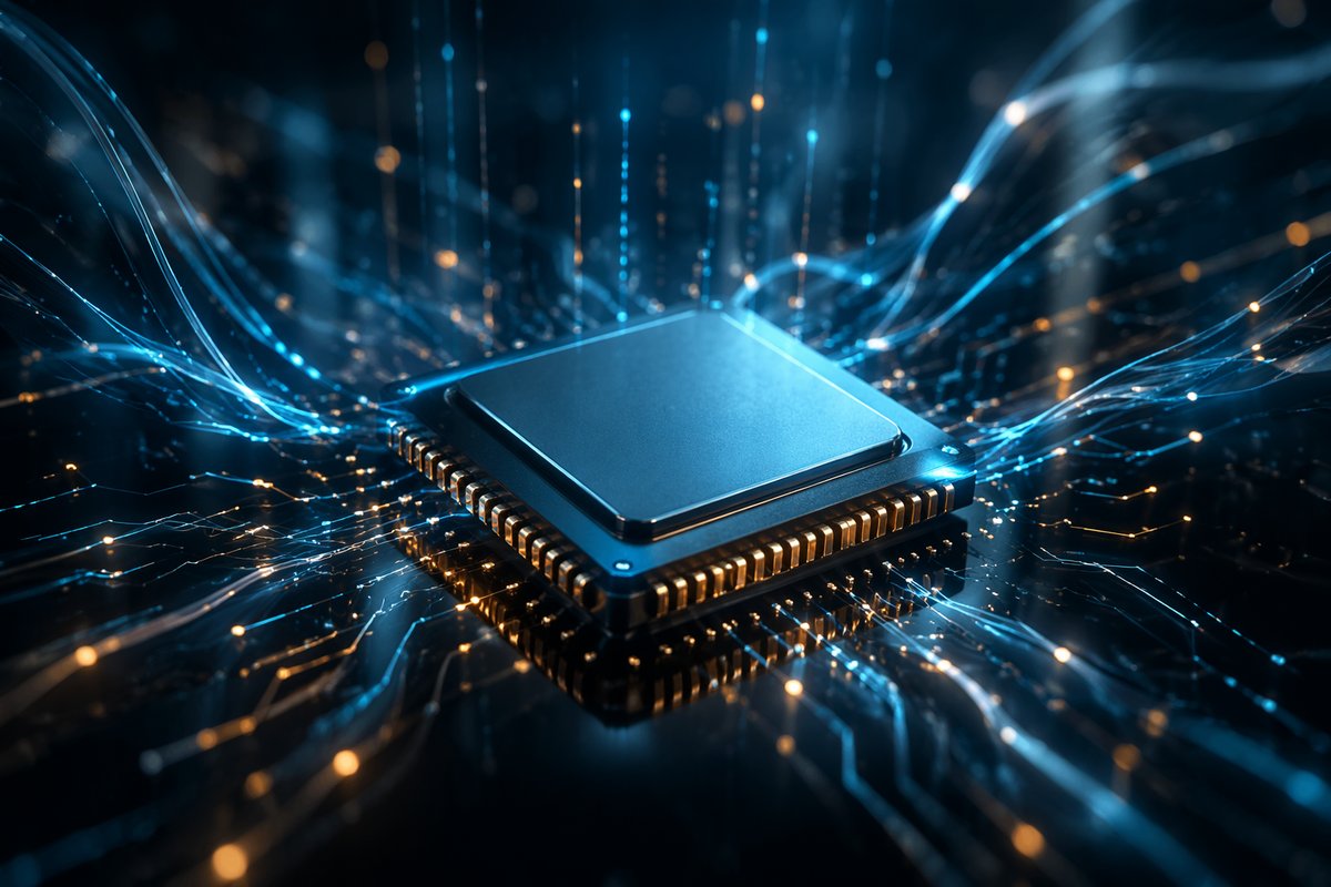 Alibaba AI automation chips powering agent-first cloud strategy on a digital circuit board