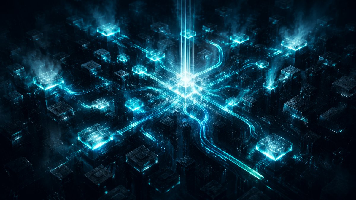 Liquid AI LFM2.5-8B-A1B model cover image with factory operations dashboard and AI graphics