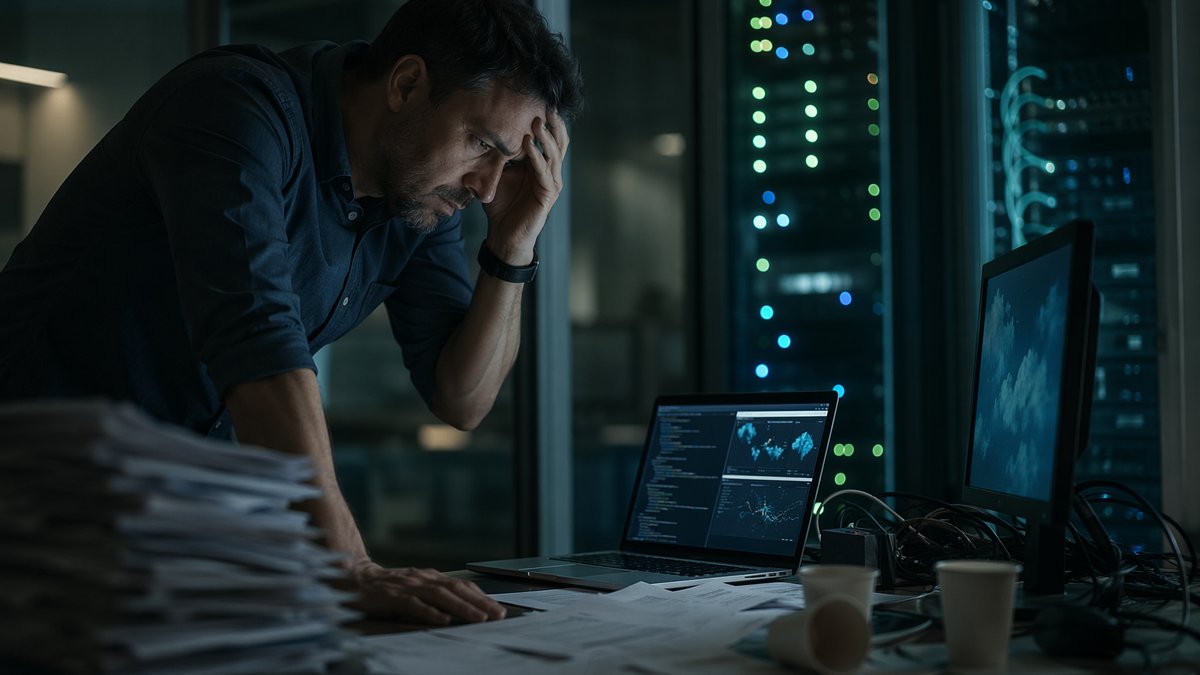 AWS dashboard showing AI automation risks in infrastructure choices driving $6,531 costs