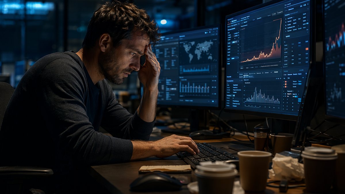 AI automation risks cover showing AI agent scanning DN42 and causing massive AWS bill