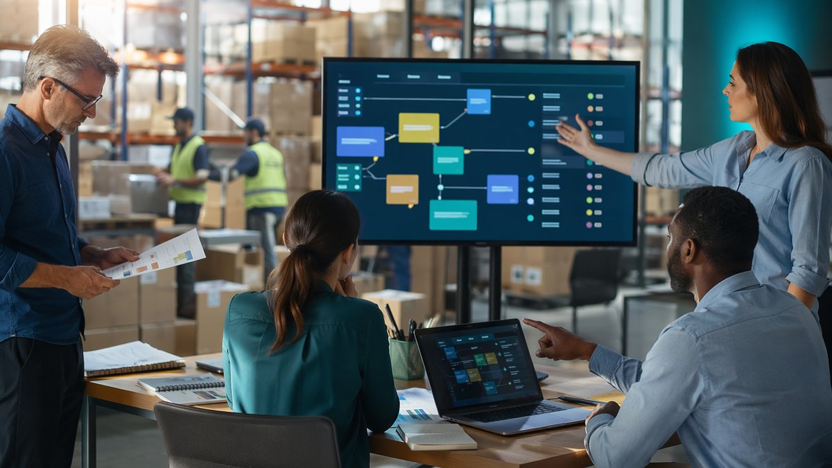 Dashboard showing AI in the workplace ROI metrics beyond headcount reduction