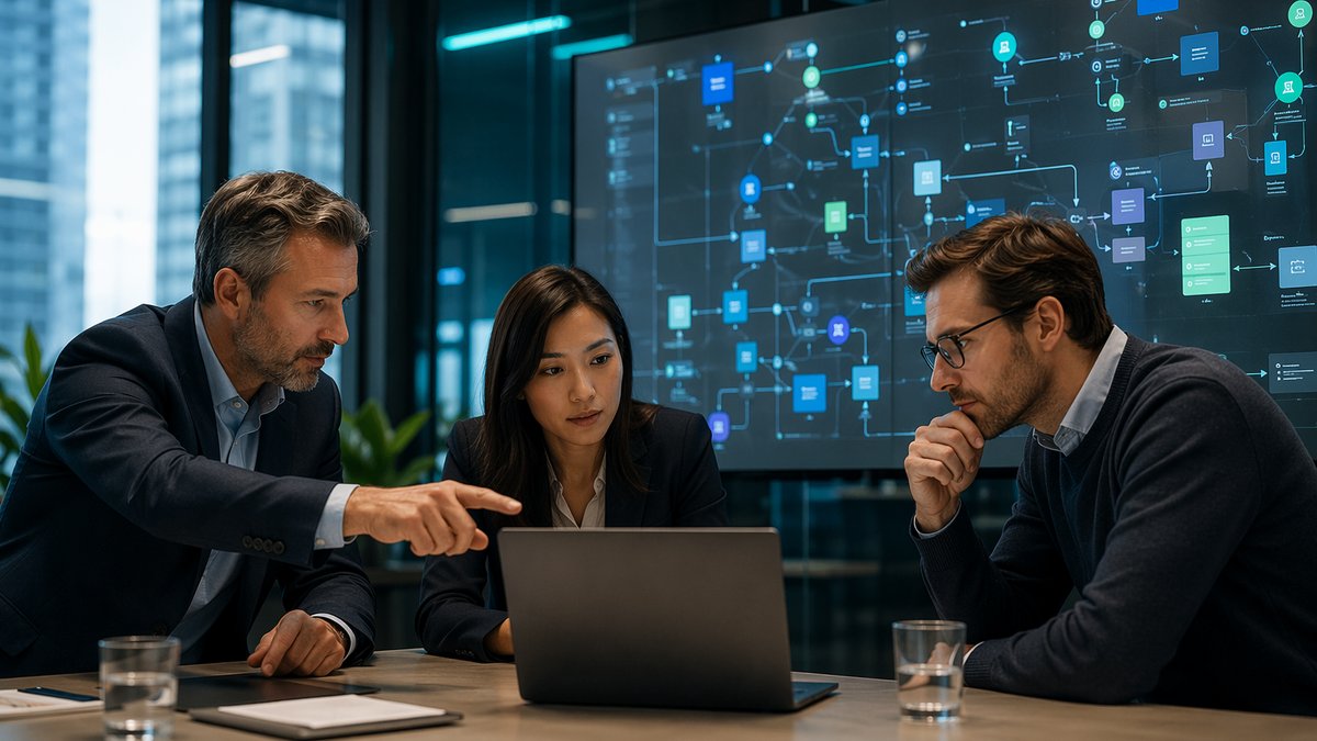 AI tools professionals built for themselves shown on a clean business dashboard cover
