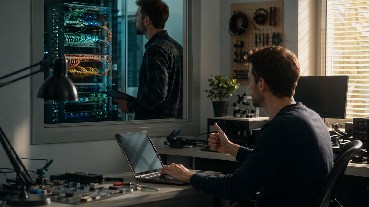 AI dev platform homelab diagram showing limited access and outage prevention controls