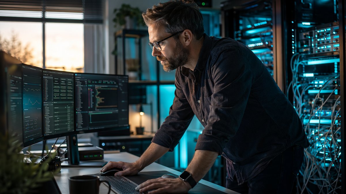 AI dev platform homelab dashboard with servers, code, and AI workflow controls