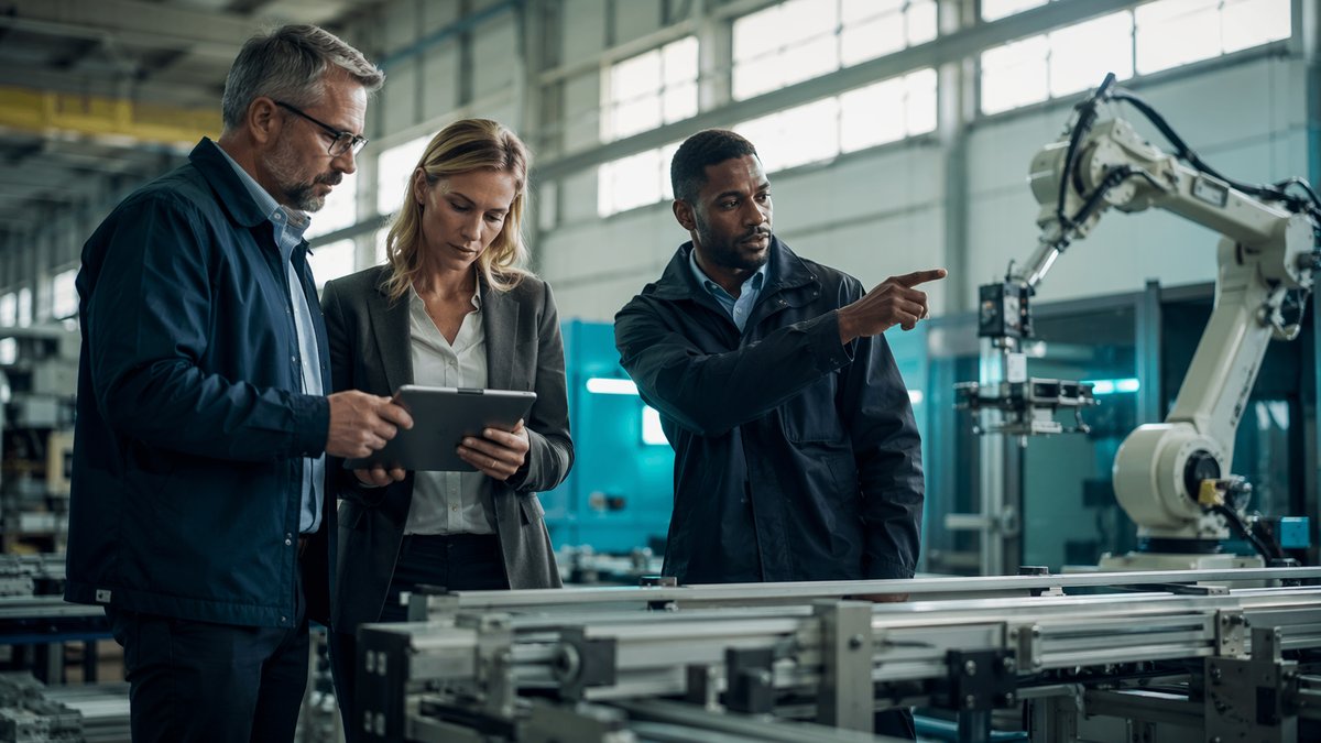 Siri AI for manufacturing ROI checklist with metrics and next-step decision points