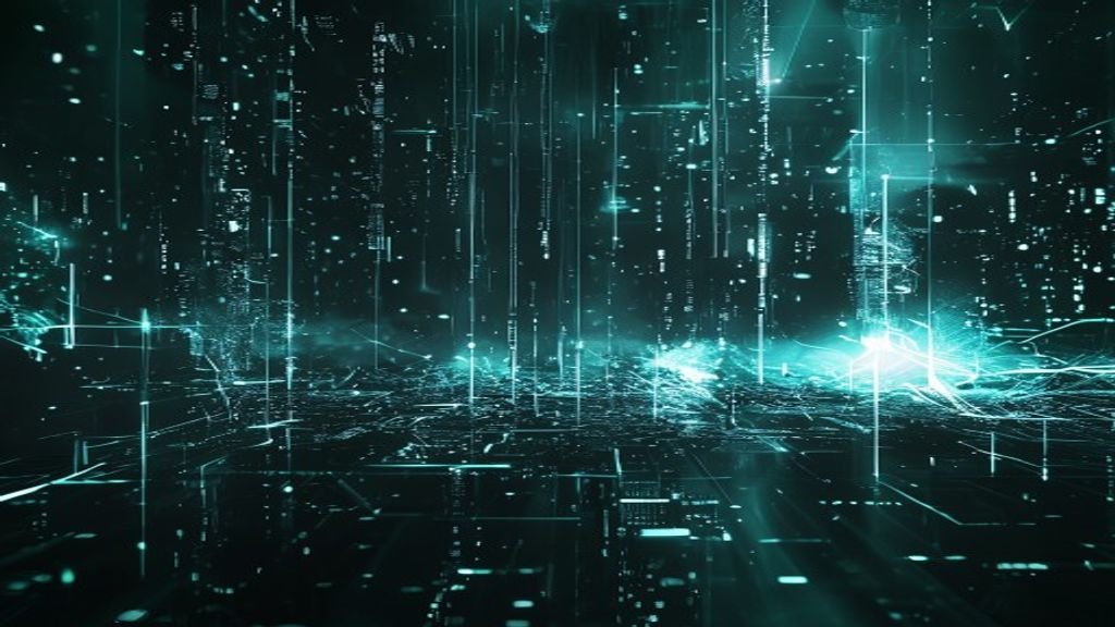 A group of professionals gathered around a table discussing the aftermath of an AI crash and planning the next steps in AI transformation