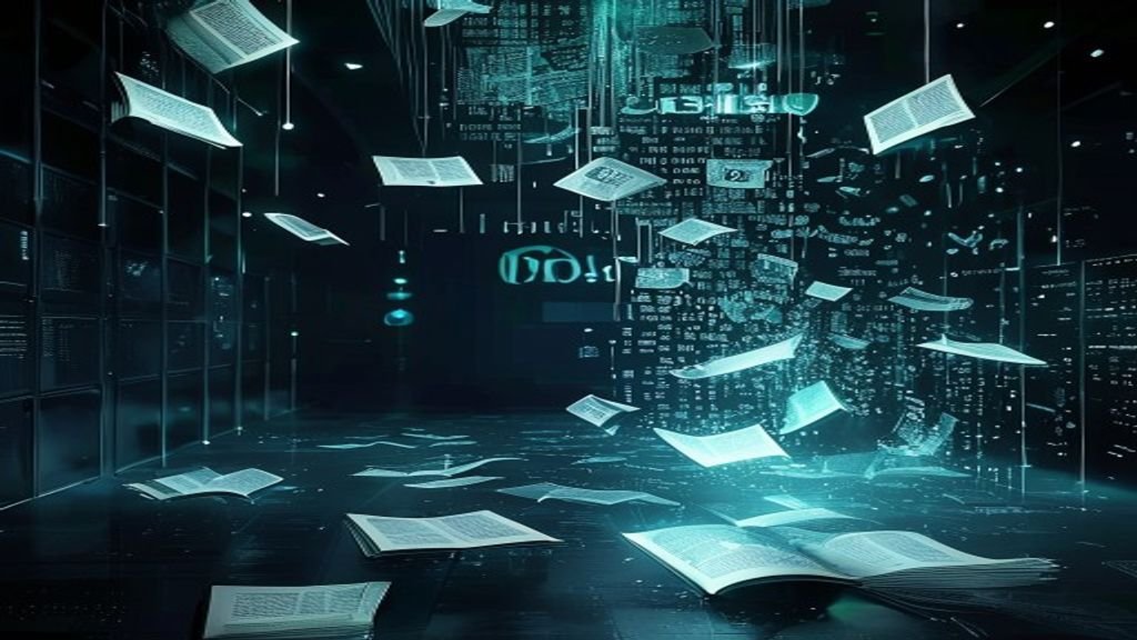 AI companies shredding rare books as a symbol of the impact on knowledge and business ethics