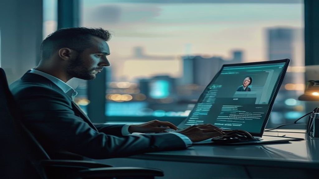 A professional discusses AI content on LinkedIn, highlighting key points for quality leaders to safeguard brand integrity and operations