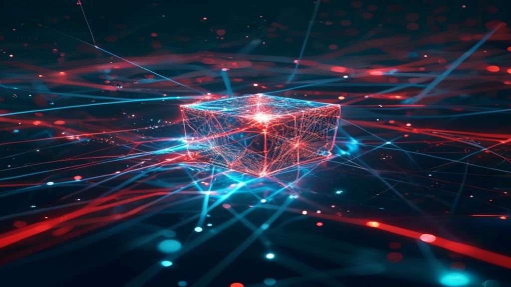 A futuristic cityscape with glowing neural networks and data streams highlights AI margin collapse and GLM 5.2's disruptive impact