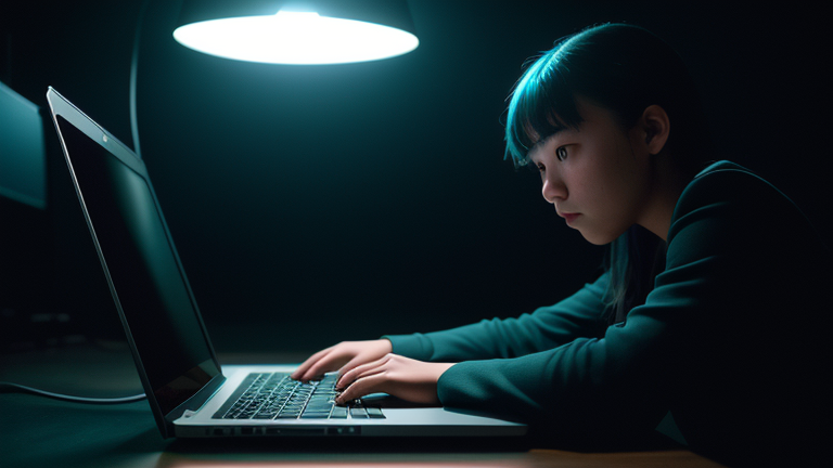 A classroom with students using different AI tools, highlighting the one-to-many learning gap in education