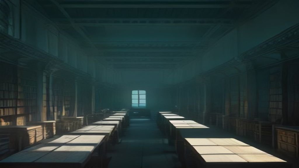 Amazon AI training facility with rare books being used to enhance AI data sources and improve business outcomes