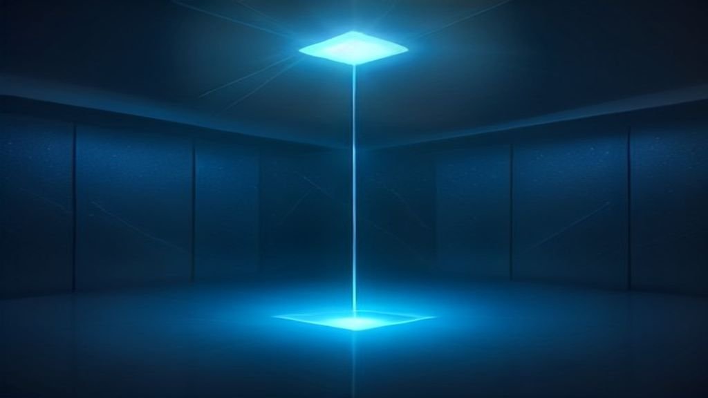 A blue Docker container icon protecting glowing code within isolated AI agent sandboxes