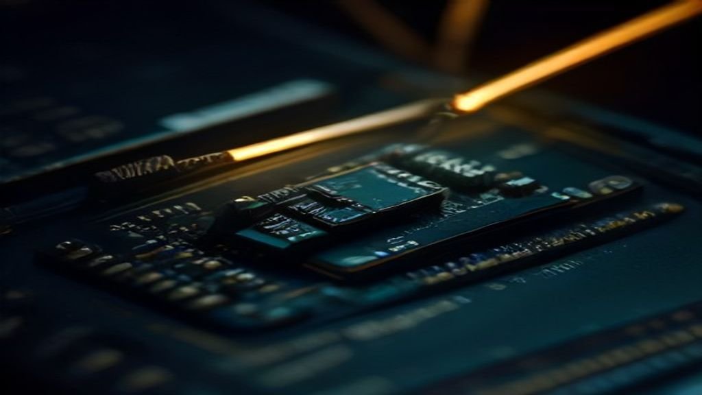 Soldering tools and exposed circuit boards beside a laptop running multi-model AI agents