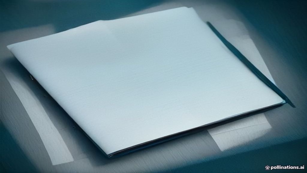 Factory floor manager reviews FTC AI investigation headlines on a tablet beside robotic assembly arms